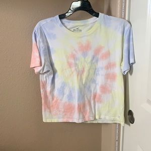Tie-Dye - crop top - Hollister